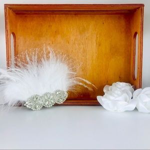Rosie Polie Creations Handmade Bridal Hair Piece